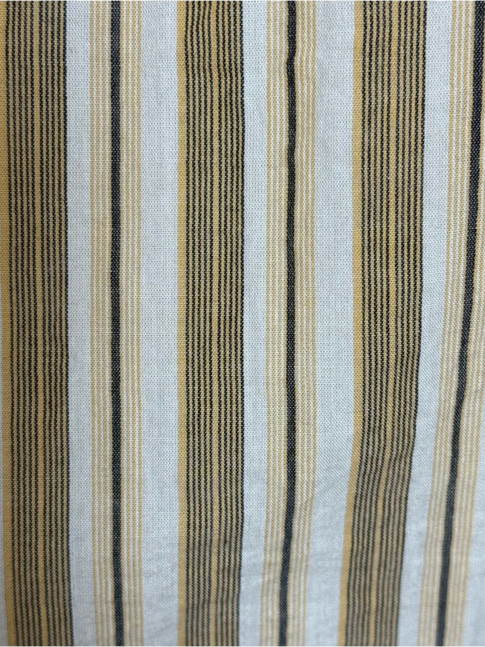 Ulla Johnson Dari Blouse Sand Stripe Puff Sleeve 100% Cotton Womens 12 NWT - Picture 14 of 15
